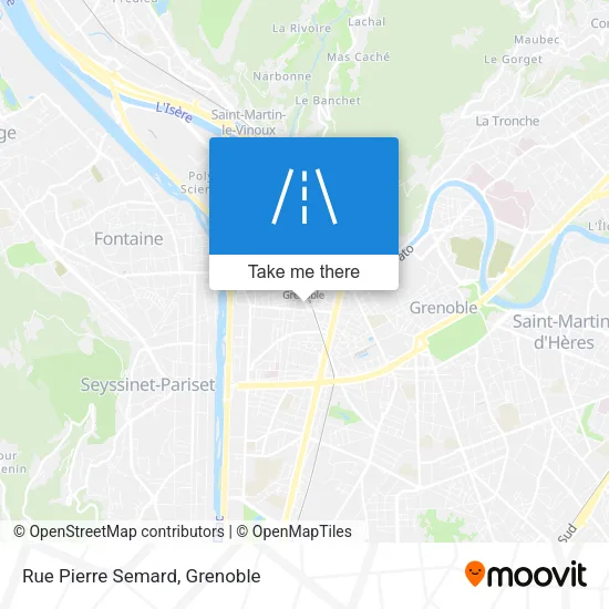 Rue Pierre Semard map