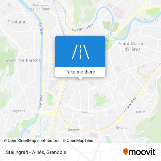 Stalingrad - Alliés map