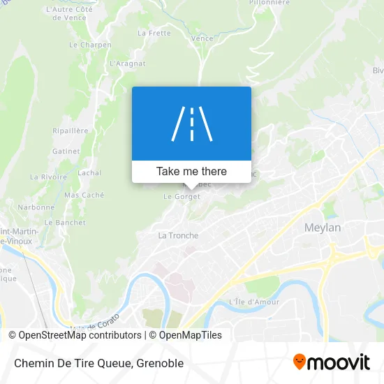 Chemin De Tire Queue map