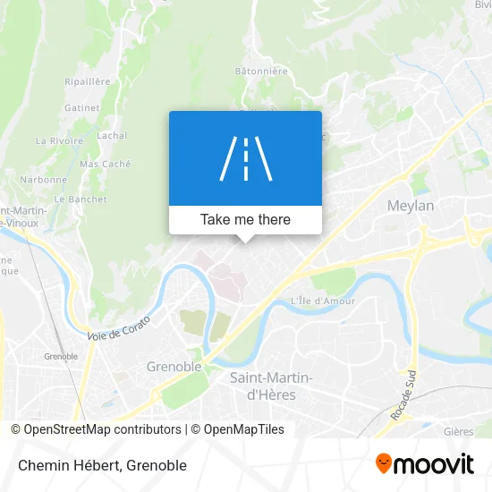 Chemin Hébert map