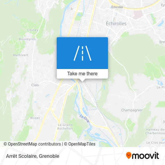 Arrêt Scolaire map