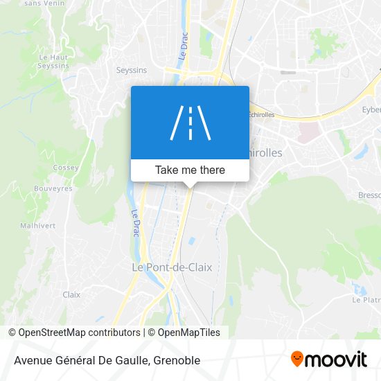 Avenue Général De Gaulle map