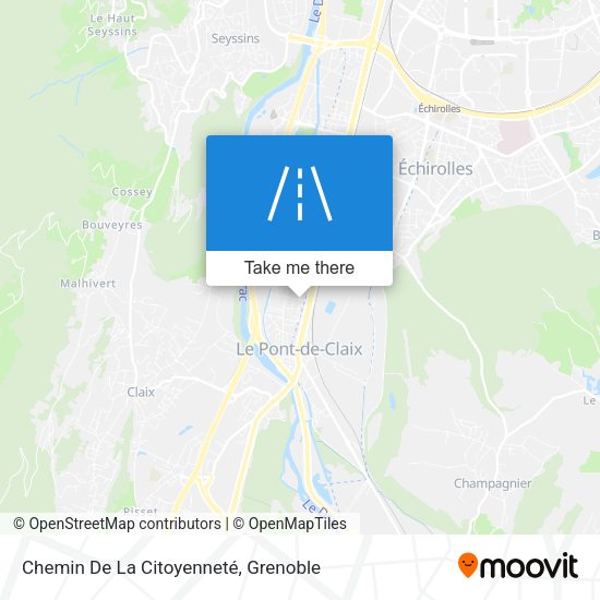 Chemin De La Citoyenneté map