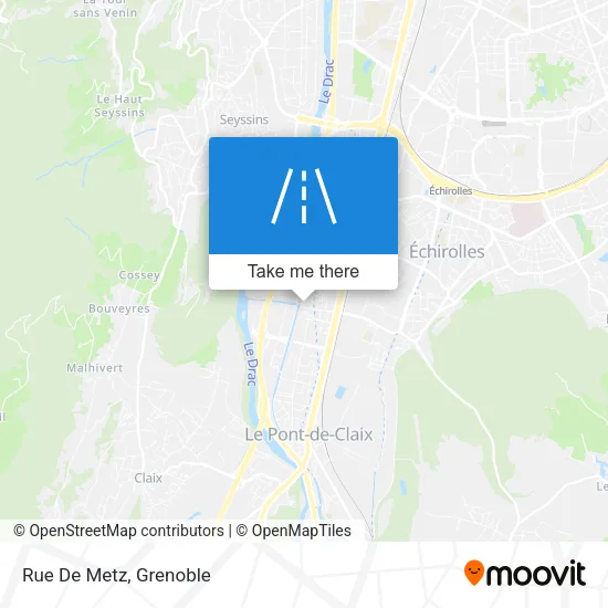 Rue De Metz map