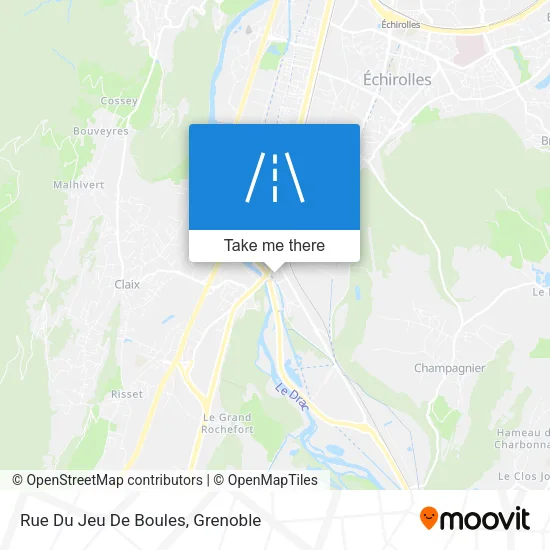 Rue Du Jeu De Boules map