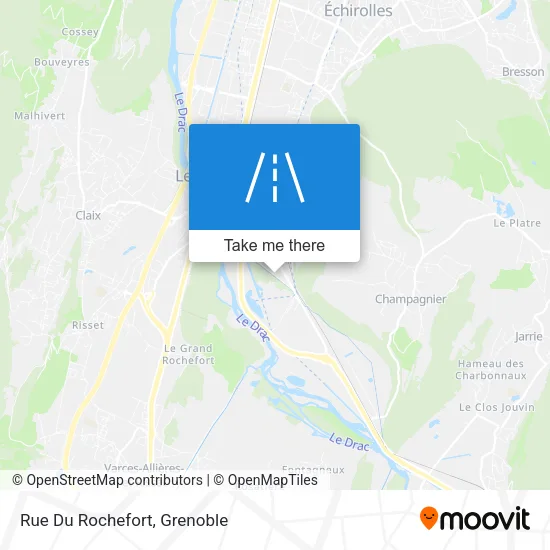 Rue Du Rochefort map