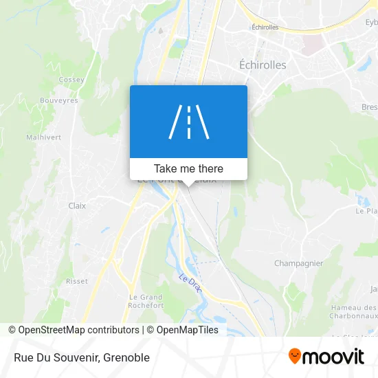 Rue Du Souvenir map