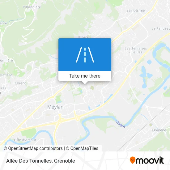 Allée Des Tonnelles map
