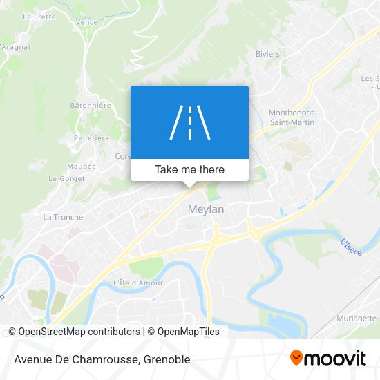 Avenue De Chamrousse map