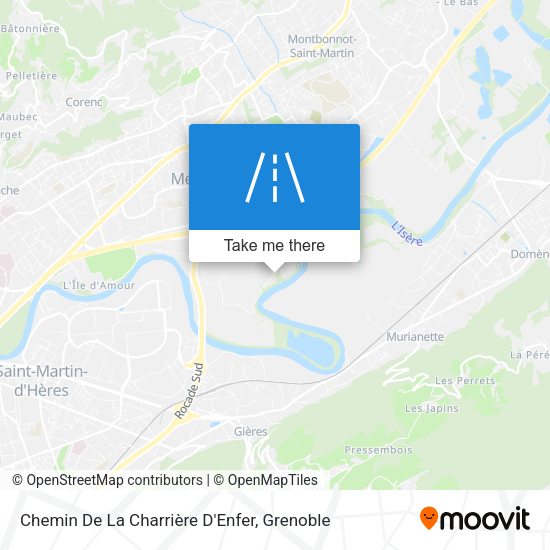 Chemin De La Charrière D'Enfer map