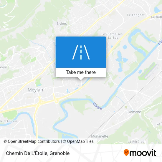 Chemin De L'Étoile map