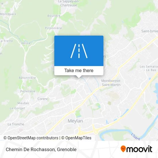 Chemin De Rochasson map
