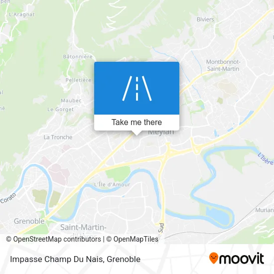 Impasse Champ Du Nais map