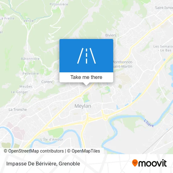 Impasse De Bérivière map