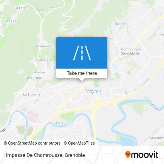 Impasse De Chamrousse map