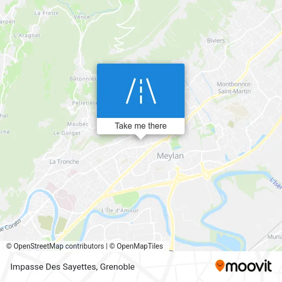 Impasse Des Sayettes map