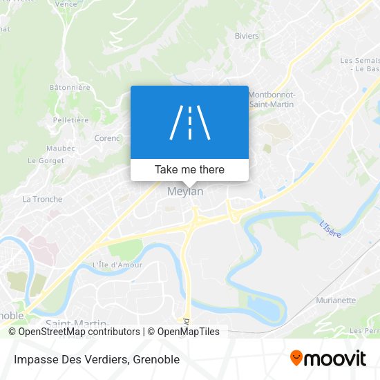 Impasse Des Verdiers map