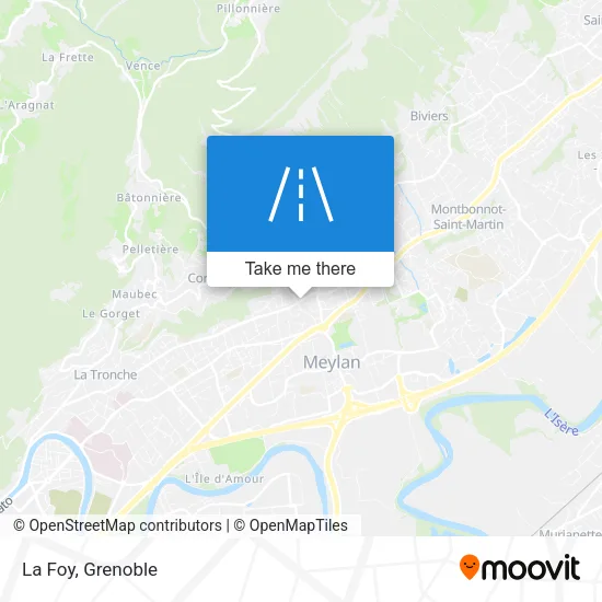 La Foy map