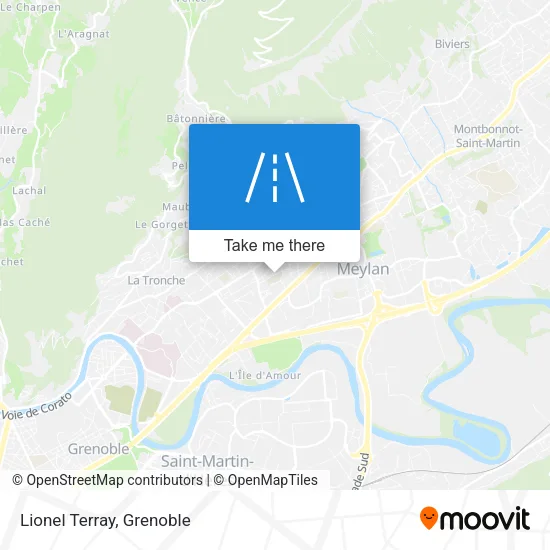 Lionel Terray map