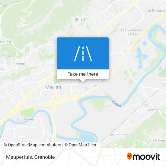 Maupertuis map