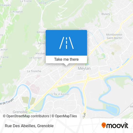 Rue Des Abeilles map