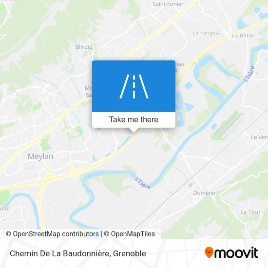 Chemin De La Baudonnière map