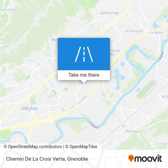 Chemin De La Croix Verte map