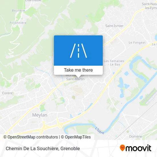 Chemin De La Souchière map