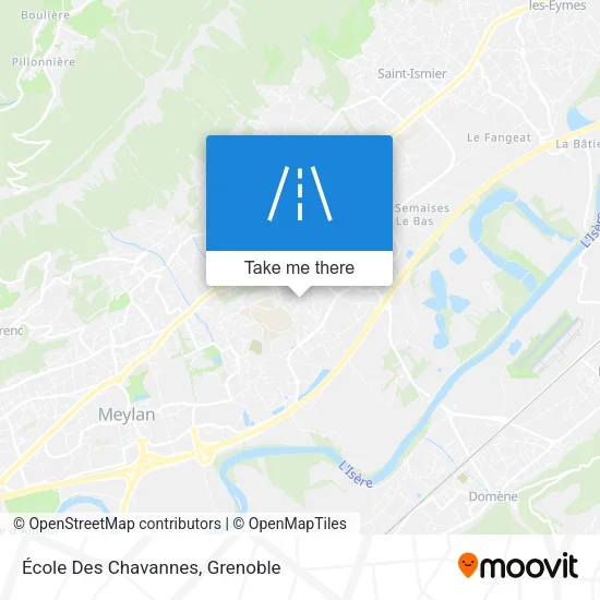 École Des Chavannes map
