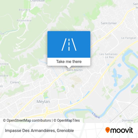 Impasse Des Armandières map