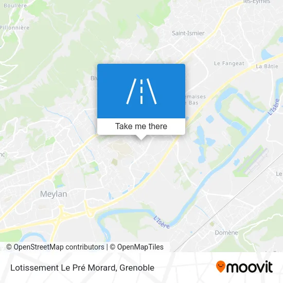 Lotissement Le Pré Morard map