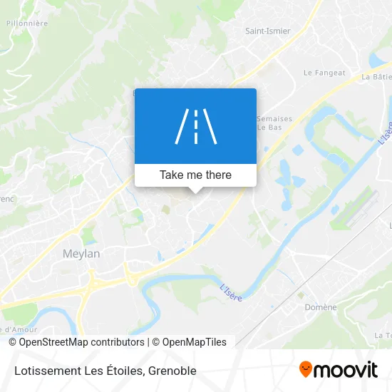 Lotissement Les Étoiles map