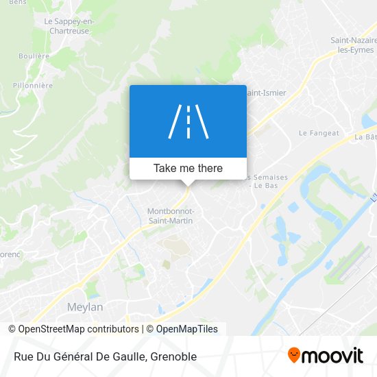 Rue Du Général De Gaulle map