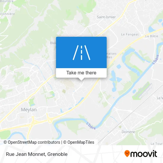 Rue Jean Monnet map