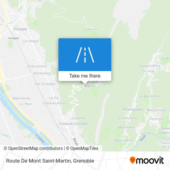 Route De Mont Saint-Martin map