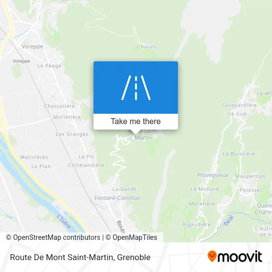 Route De Mont Saint-Martin map