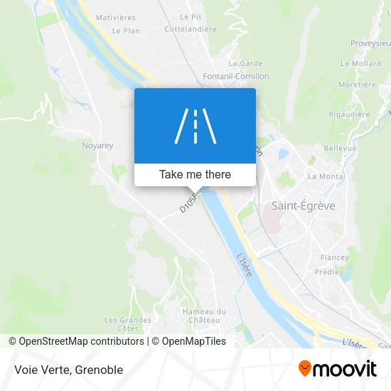 Voie Verte map