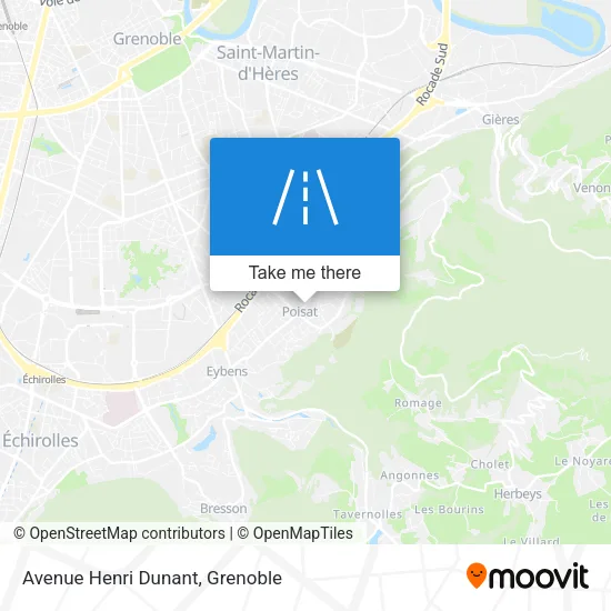 Avenue Henri Dunant map