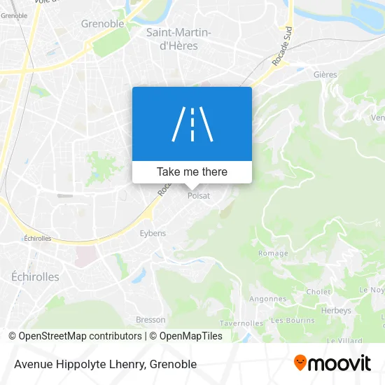 Avenue Hippolyte Lhenry map