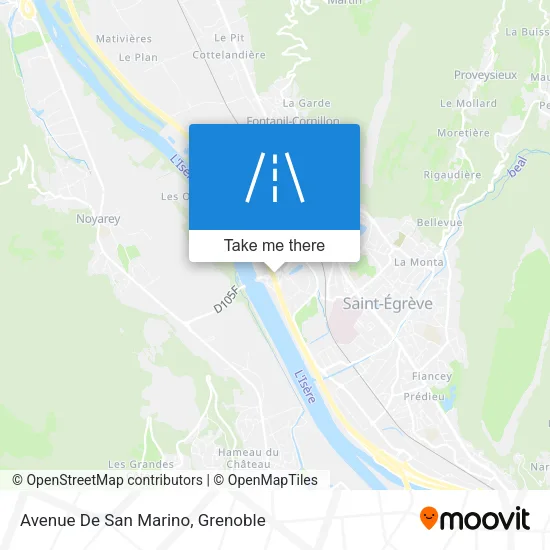 Avenue De San Marino map