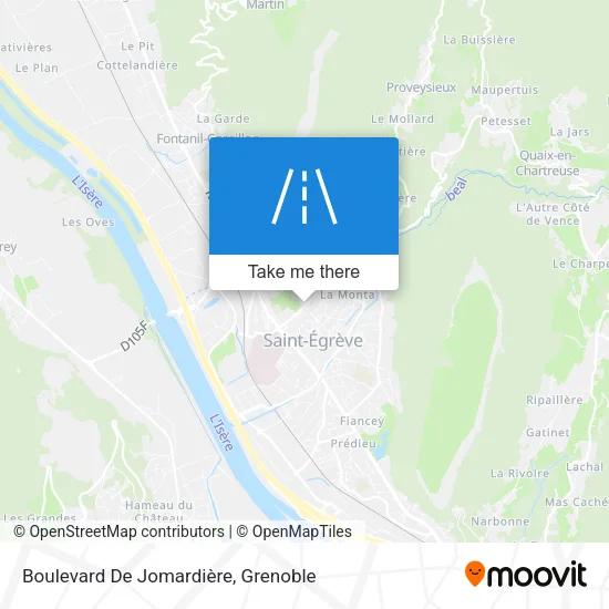 Boulevard De Jomardière map
