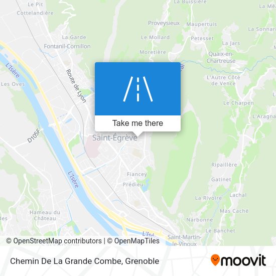 Chemin De La Grande Combe map