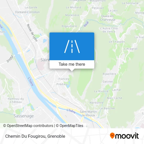Chemin Du Fougirou map