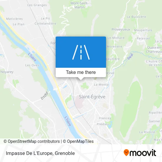 Impasse De L'Europe map
