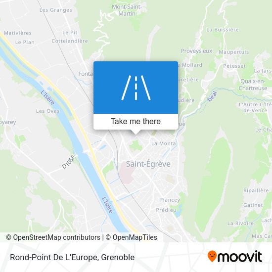 Rond-Point De L'Europe map