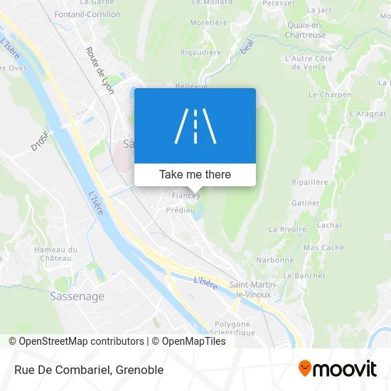 Rue De Combariel map