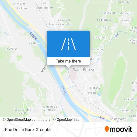 Rue De La Gare map