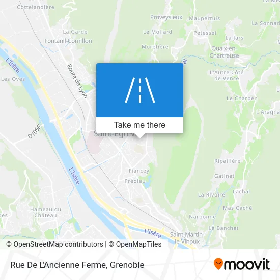 Rue De L'Ancienne Ferme map