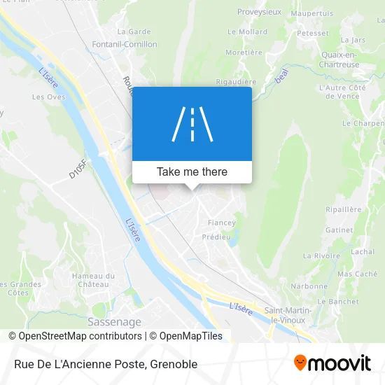 Rue De L'Ancienne Poste map