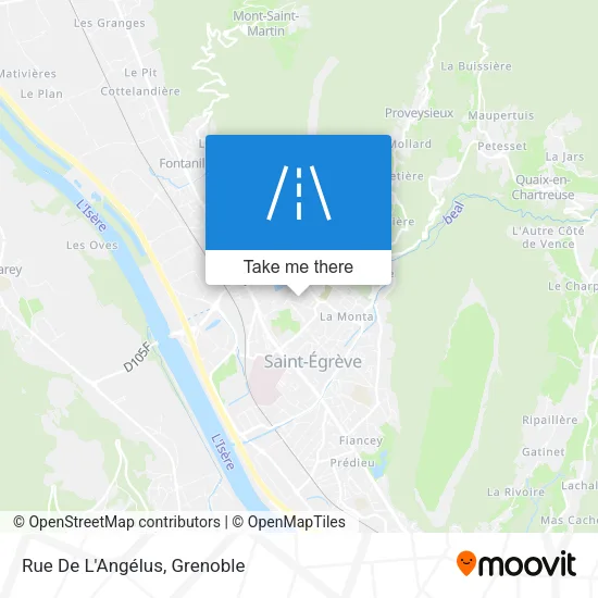Rue De L'Angélus map